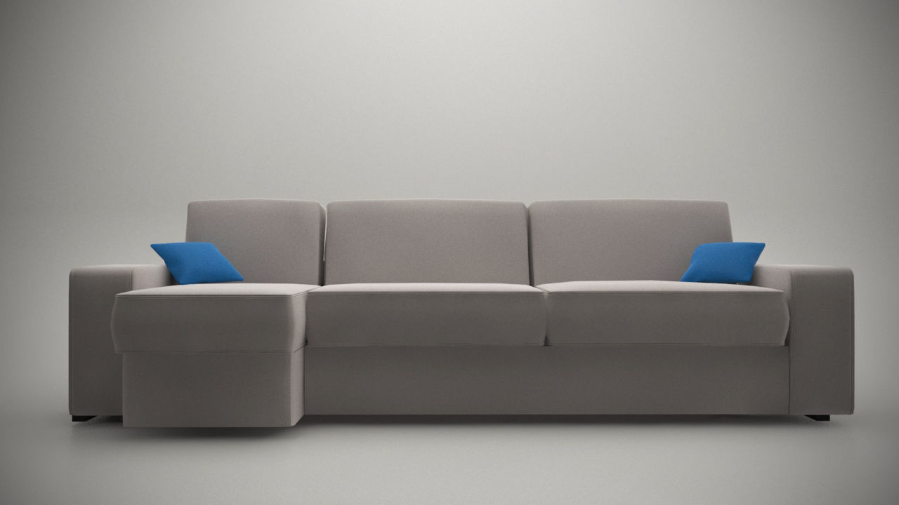 Living Room Sofa AP2 Series - Game Ready Low-poly 3D model_1