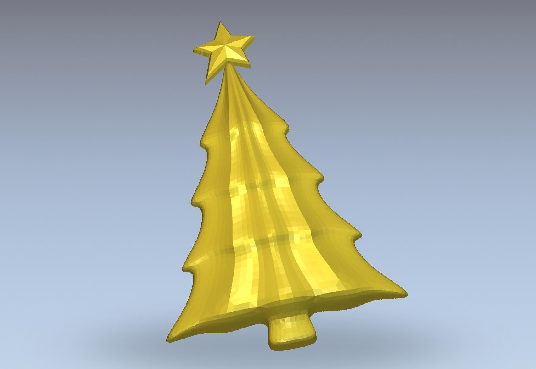 Xmas Tree Keep Christ in Christmas 3D print model_1