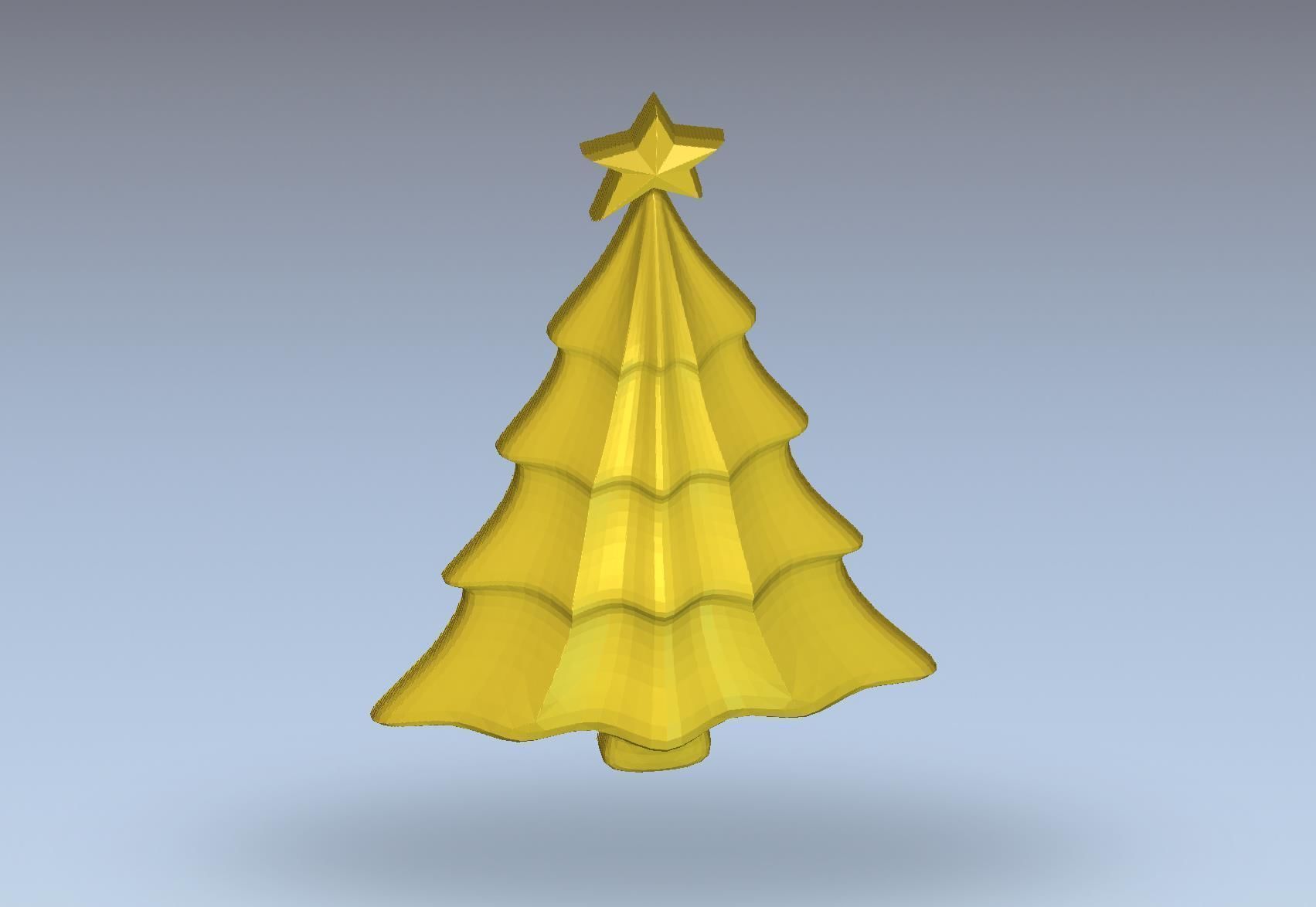 Xmas Tree Keep Christ in Christmas 3D print model_5