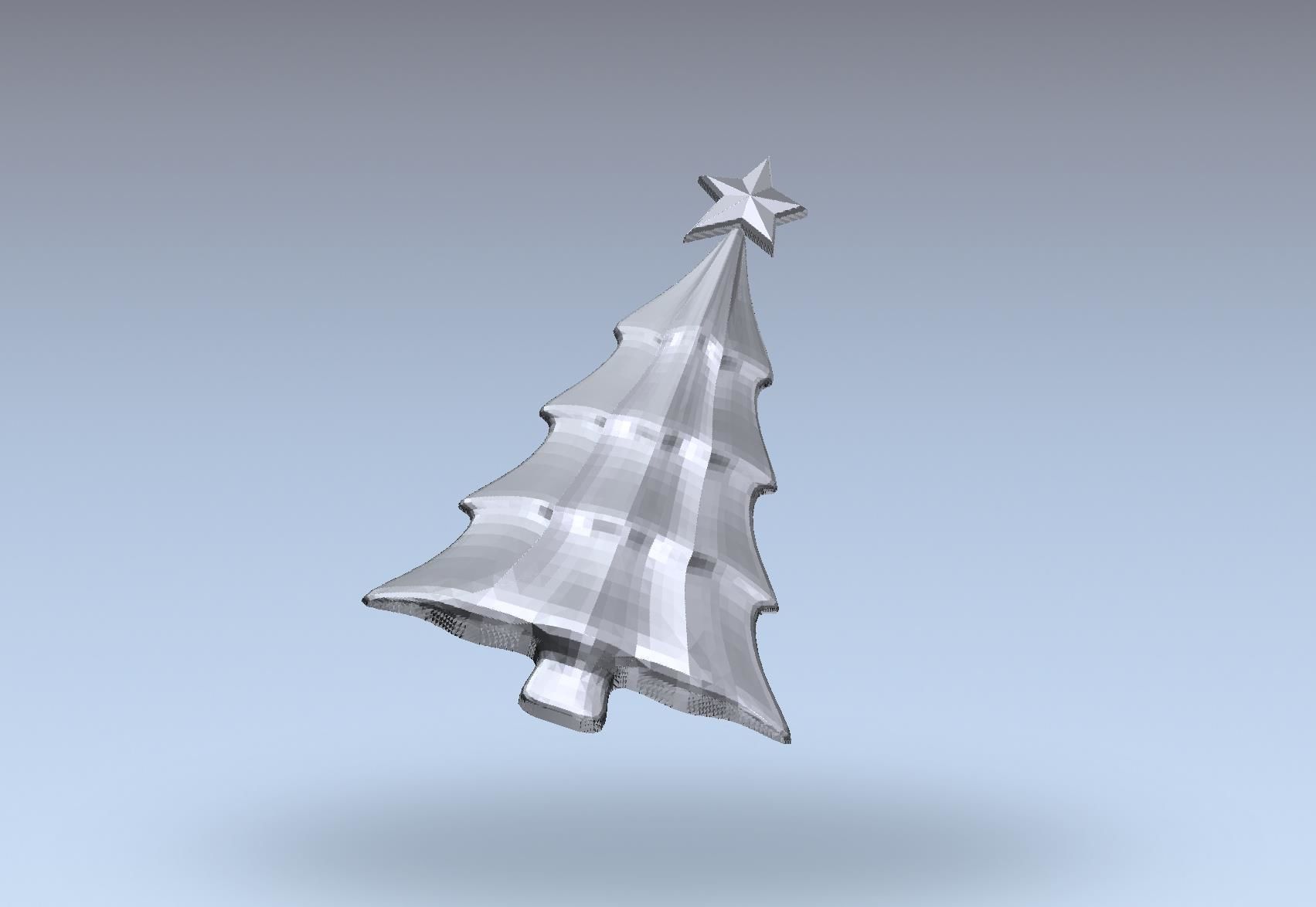 Xmas Tree Keep Christ in Christmas 3D print model_4