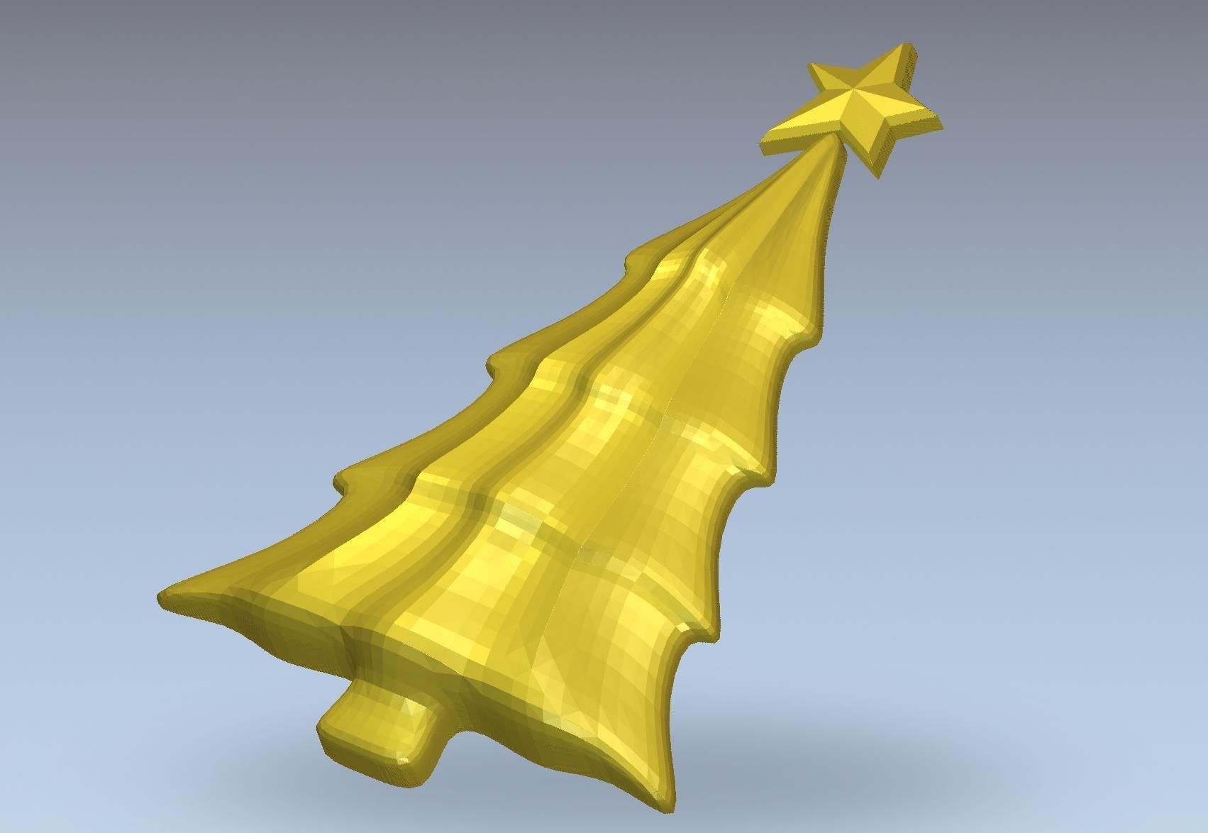 Xmas Tree Keep Christ in Christmas 3D print model_2
