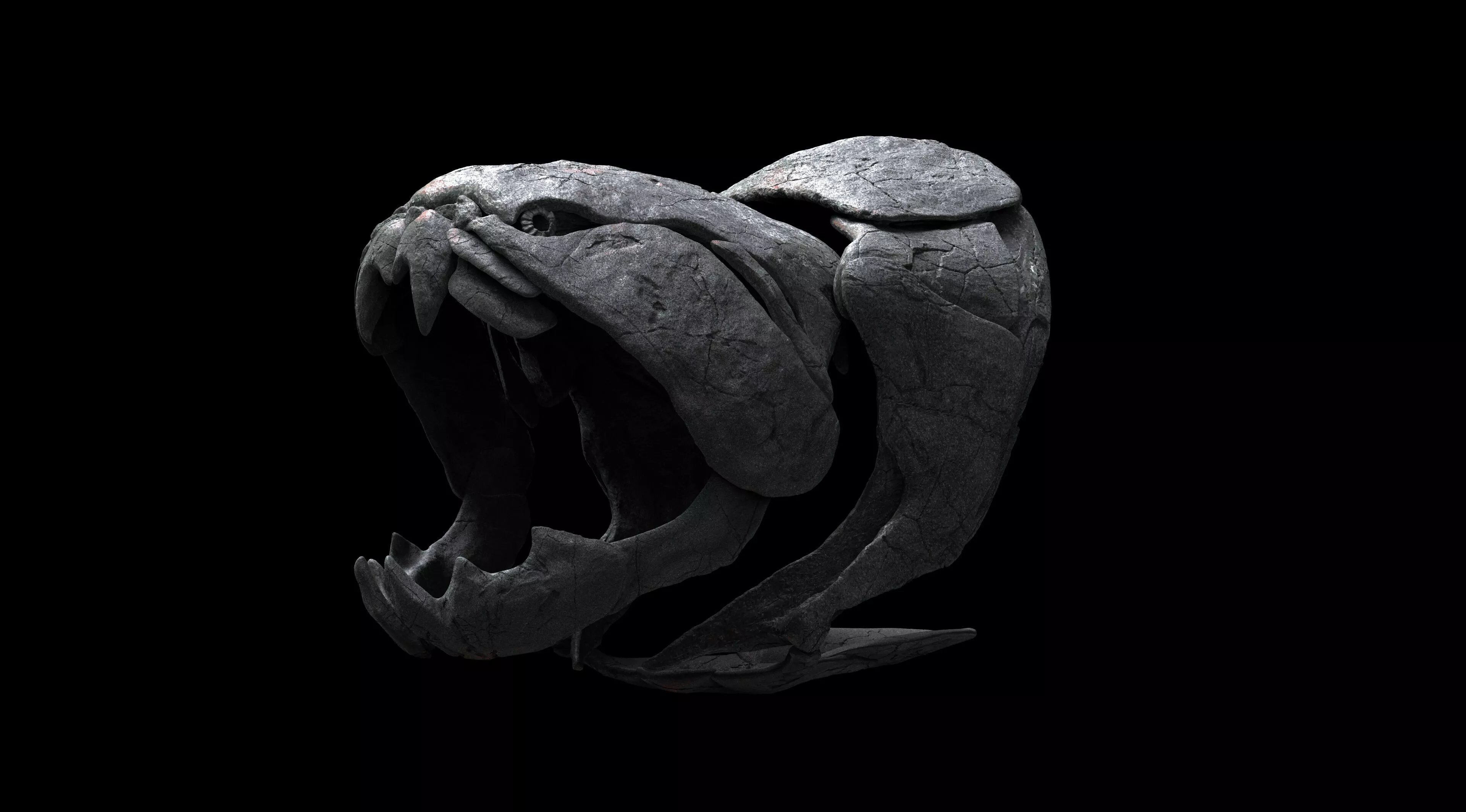 DUNKLEOSTEUS 1-8 SCALE 3D print model