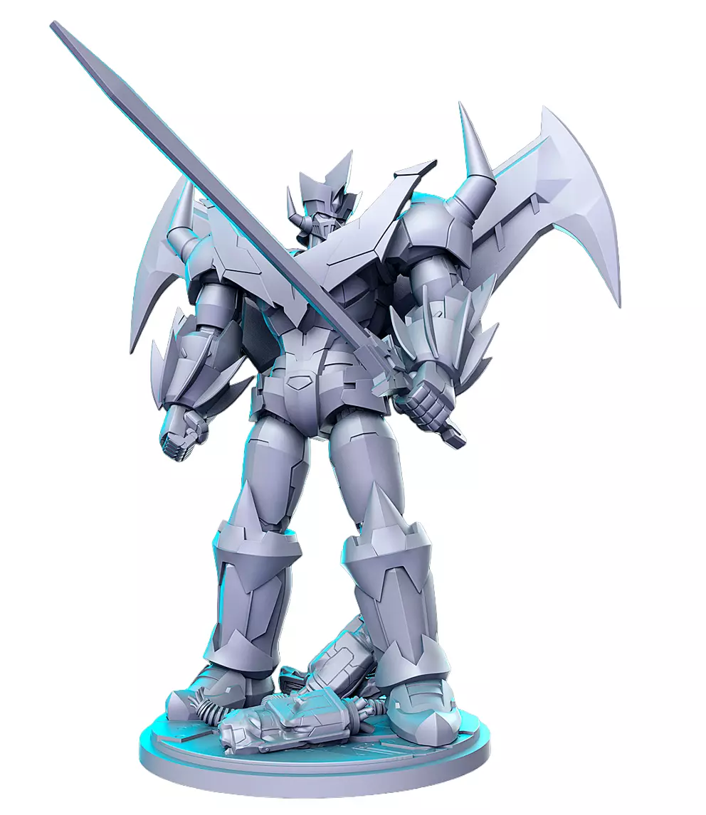 Mazinger 3D Print STL Miniature RPG 3D print model