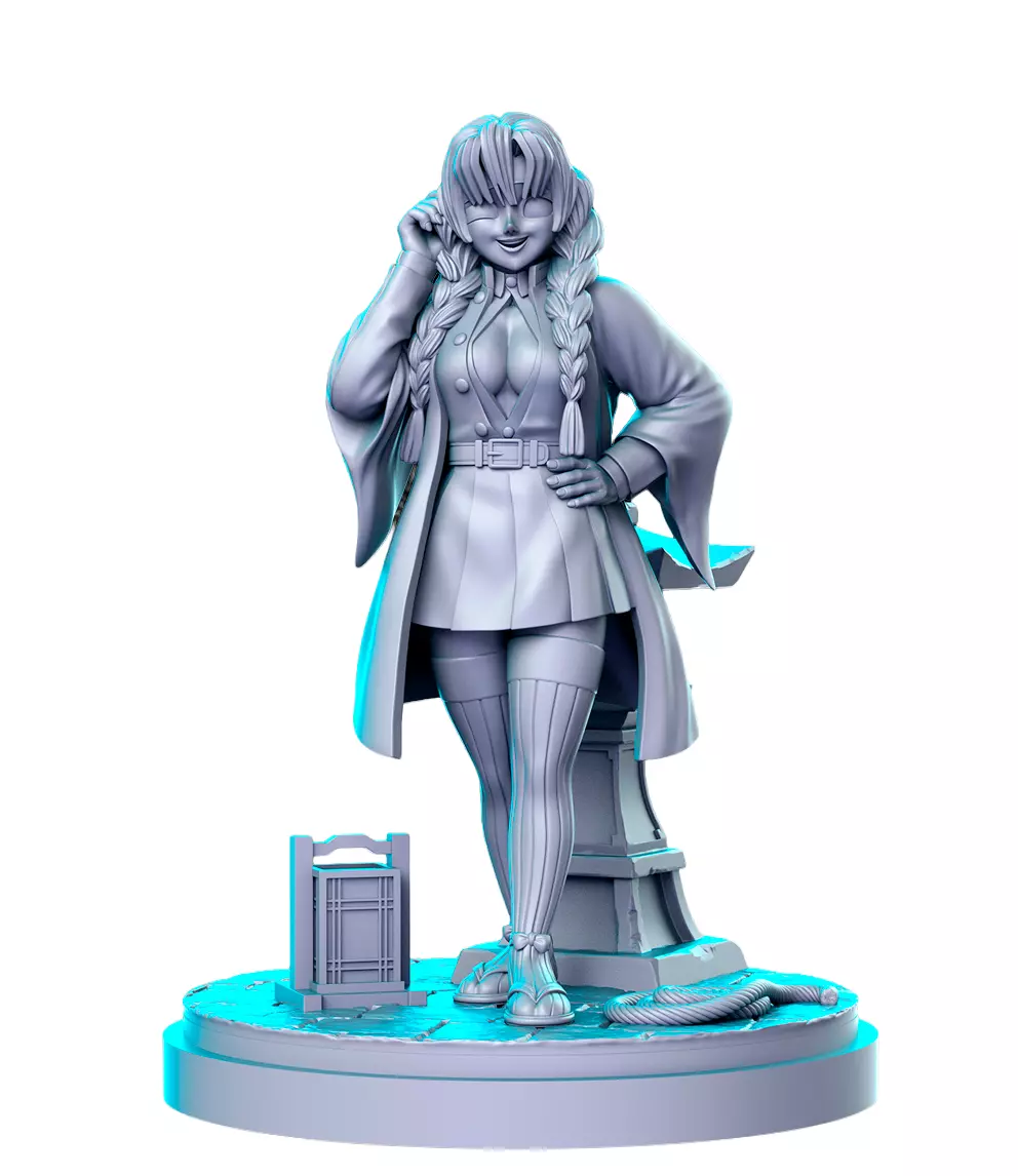 Mitsuri Kanroji 2 3D Print STL Miniature RPG 3D print model
