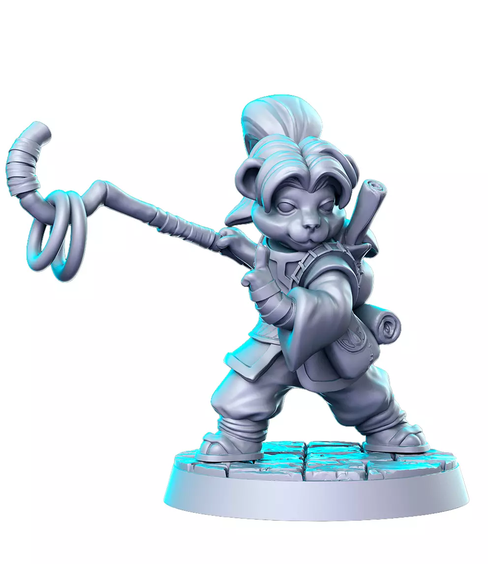 Lili 3D Print STL Miniature RPG 3D print model