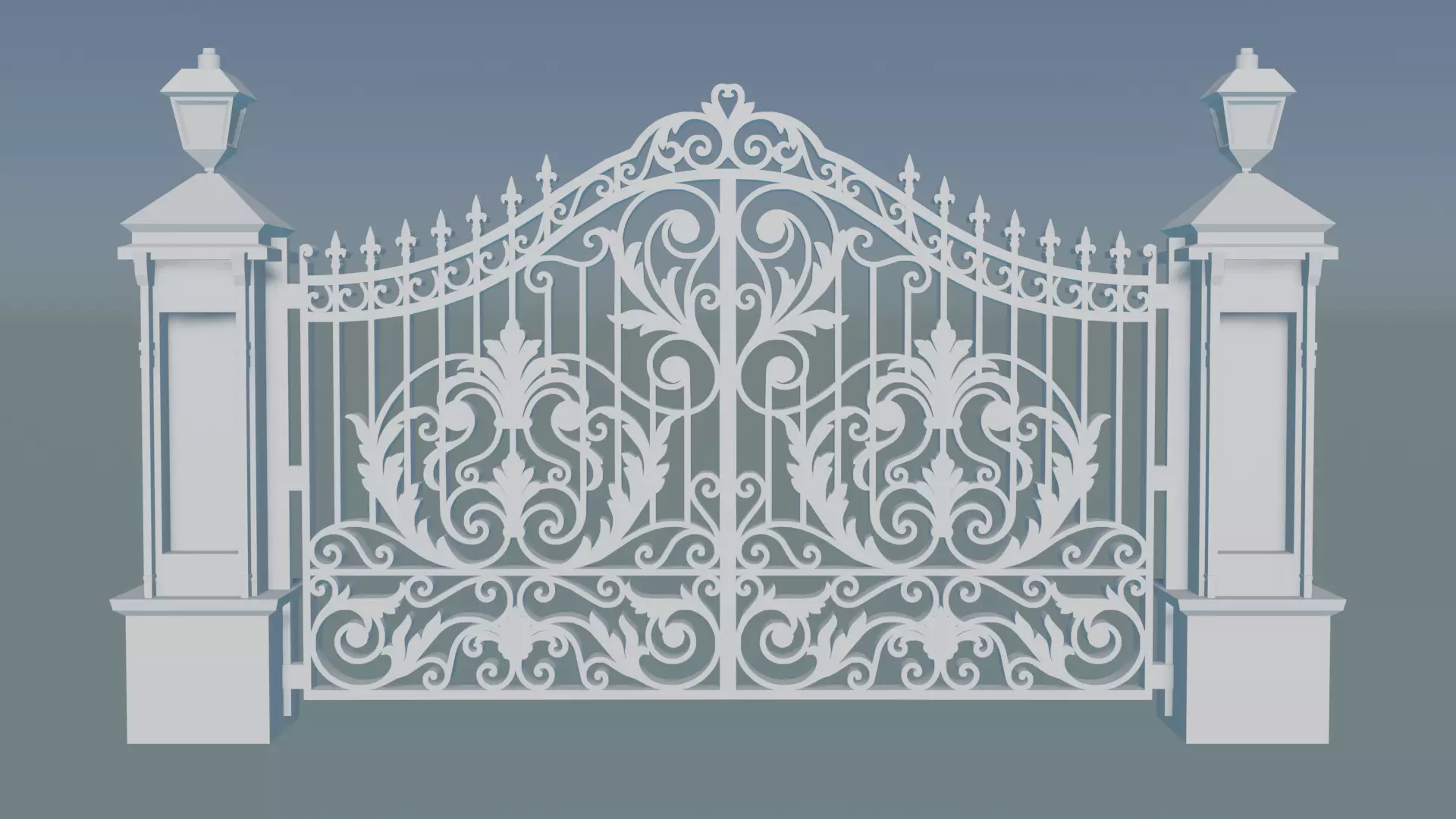 Entrance Gate 3D print model
