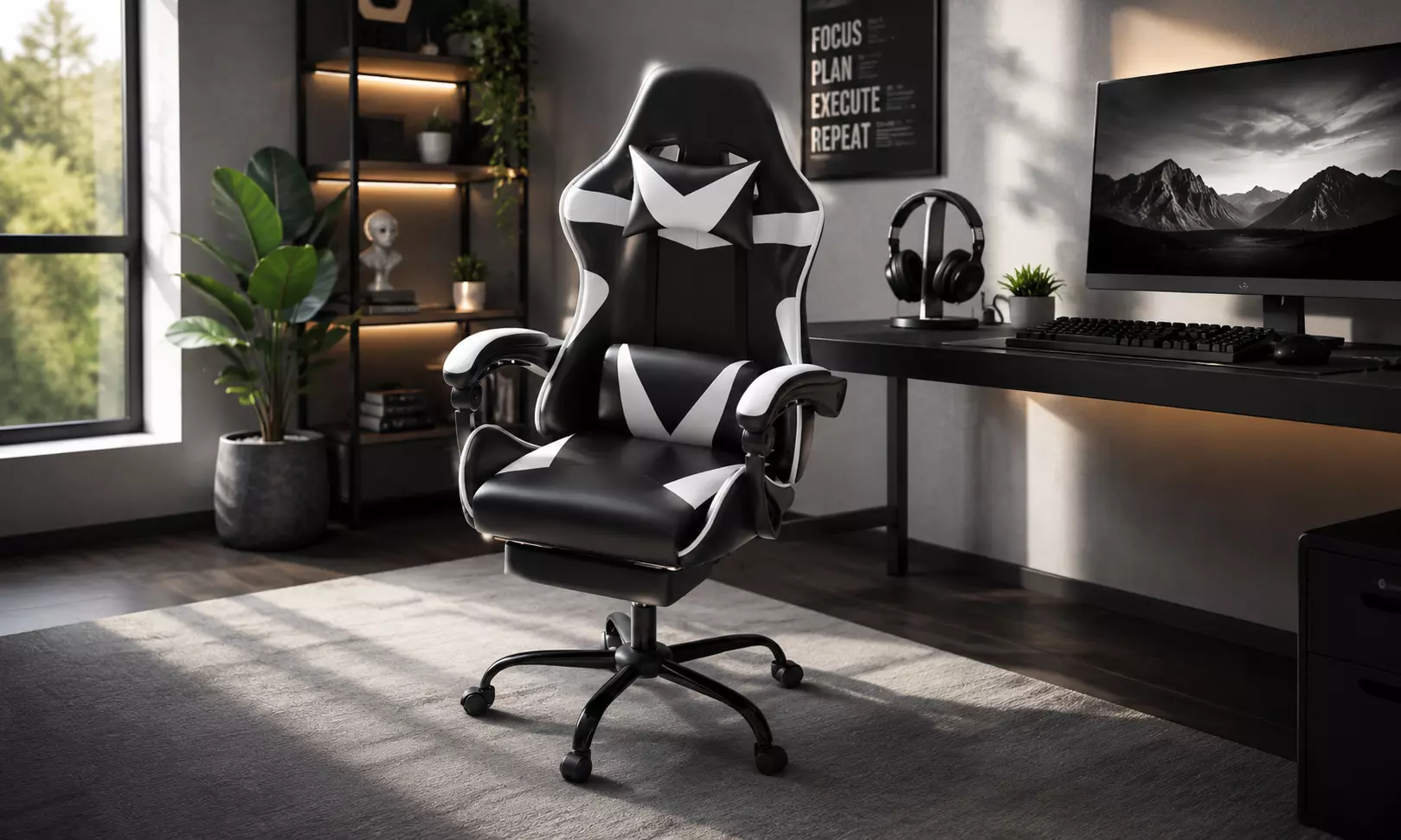 Modern Gaming Chair Office Seat 3D model