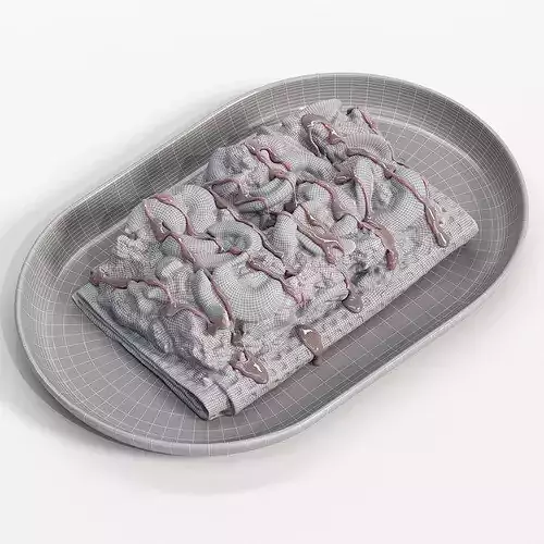 8K 3D Scanned Gourmet Dessert Collection Artisan Cakes Set 3D model 6