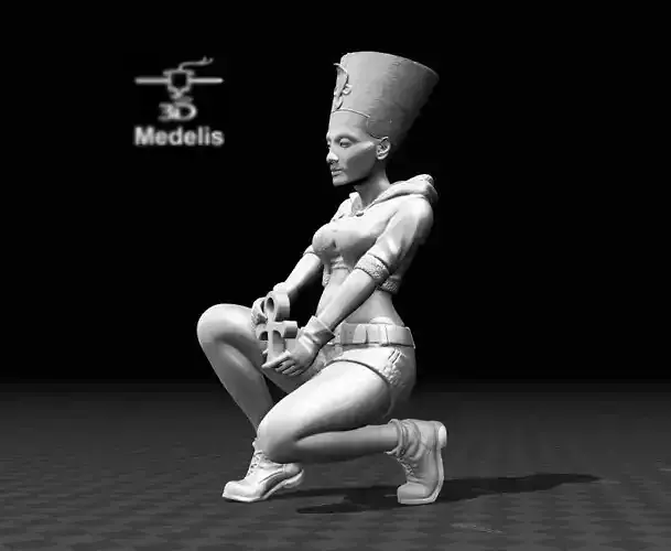 These Days Nefertiti 3D print model