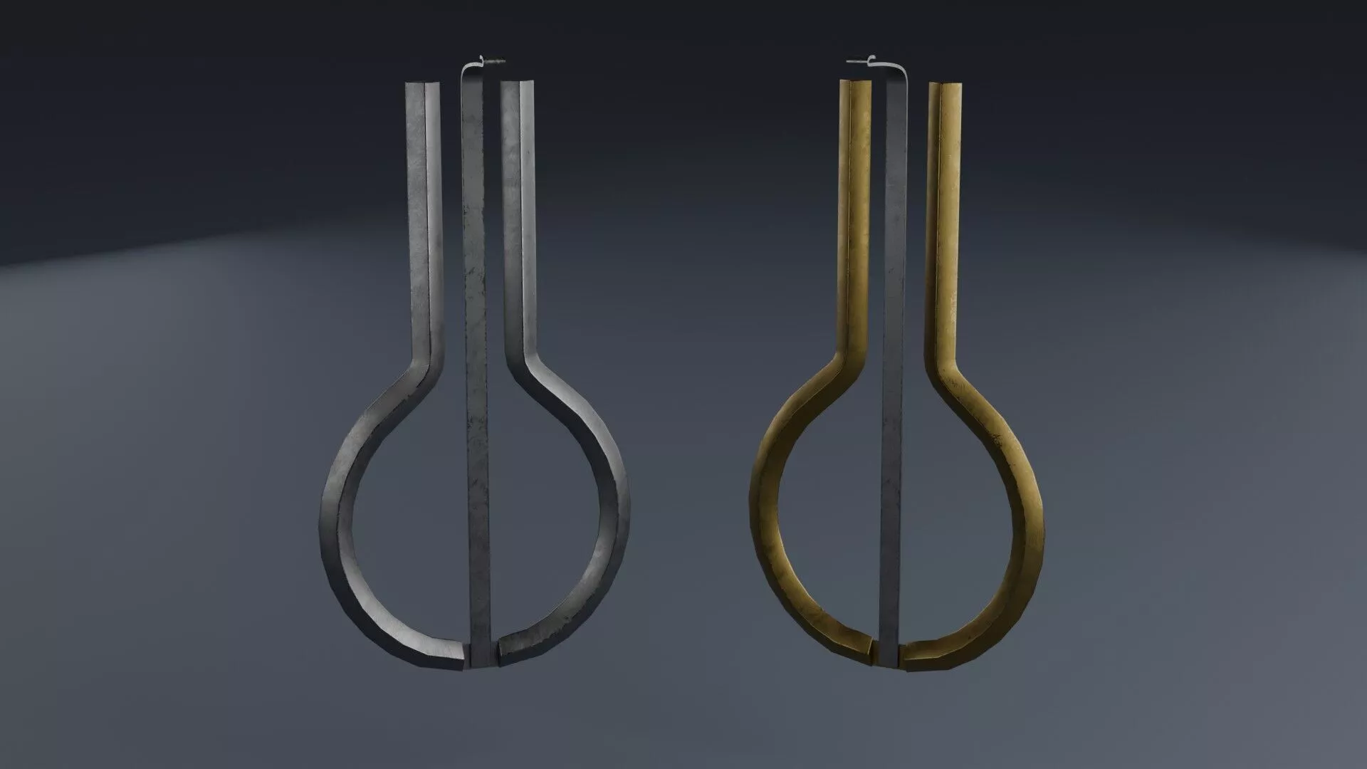 Jews Harp Low-poly 3D model