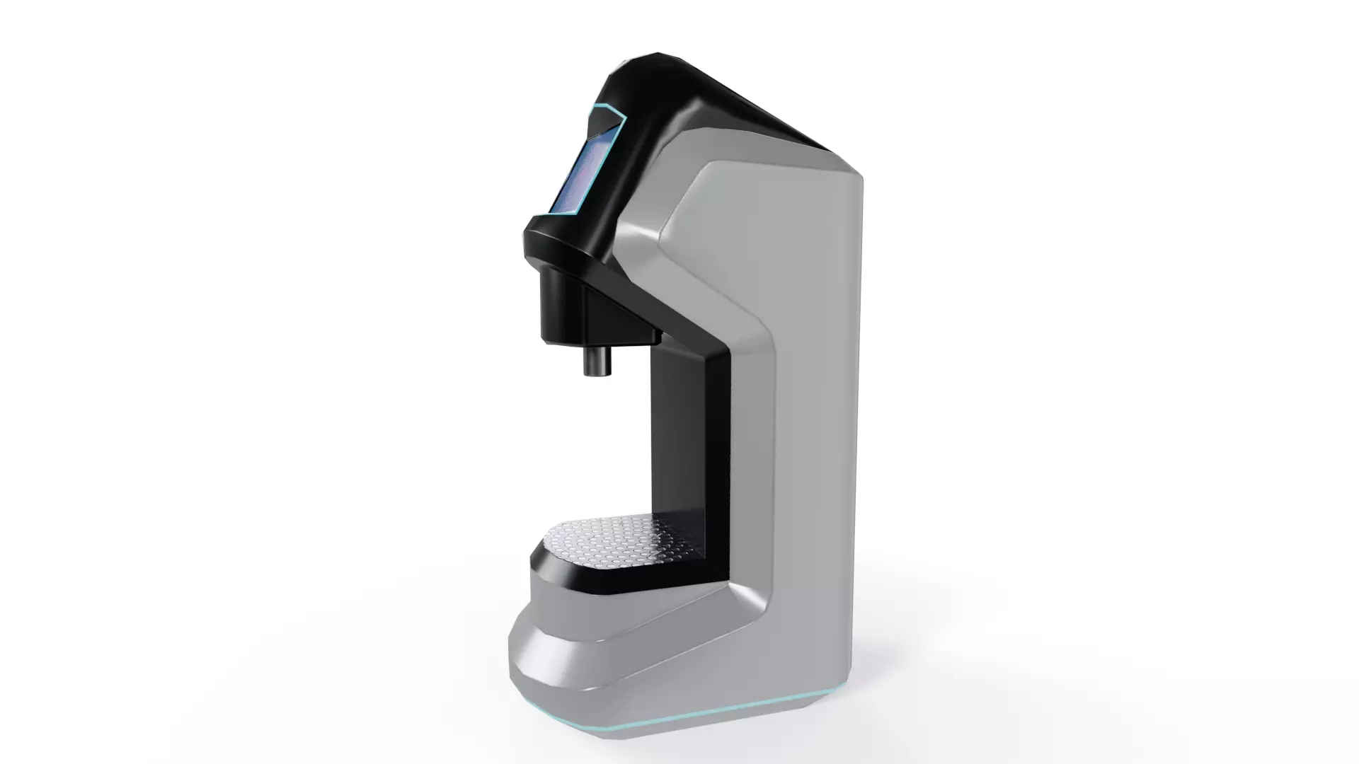 Sci-Fi Coffee Maker Machine Low-poly 3D model