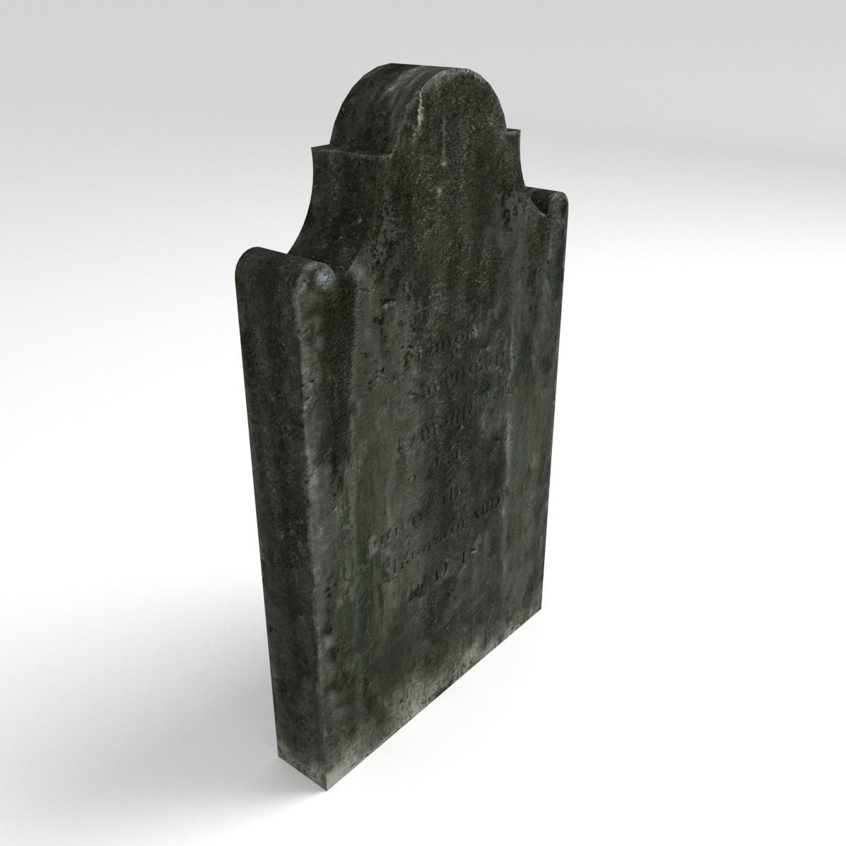 Tomb 25 Low-poly 3D model_1