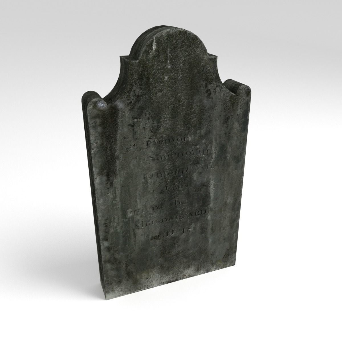 Tomb 25 Low-poly 3D model_0