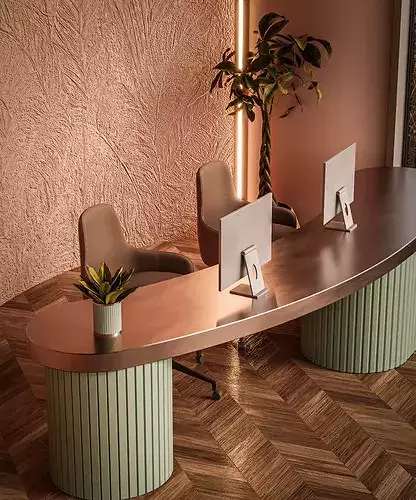 Modern Reception  3D model 2