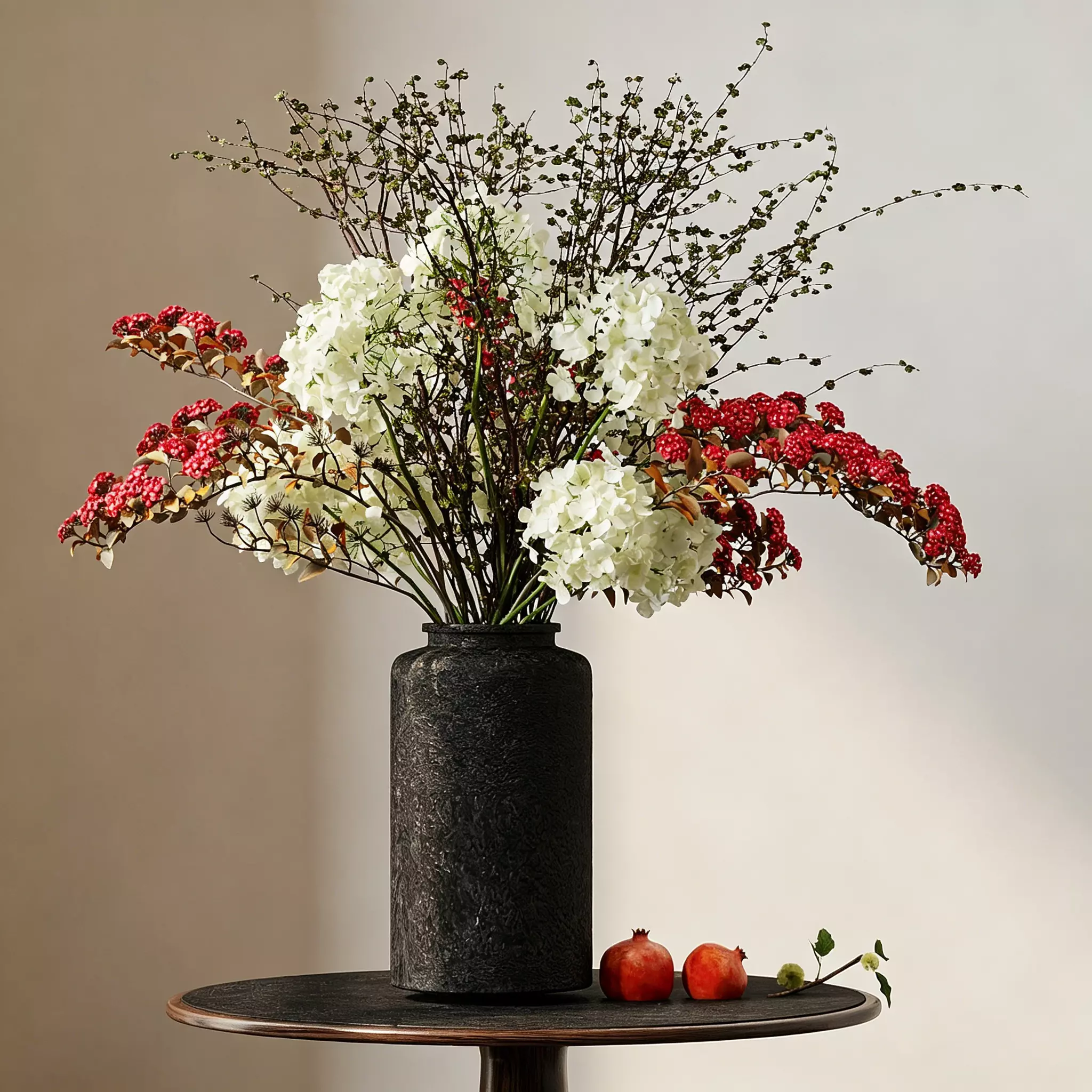 Floral arrangement in vase 3D model