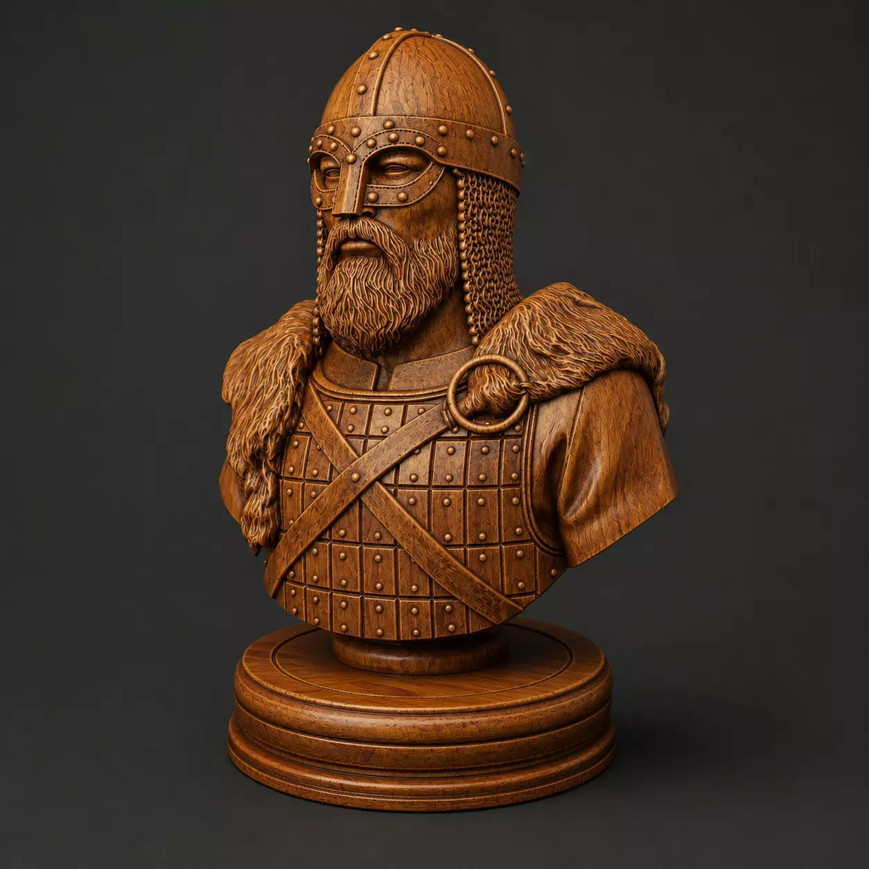 Icelandic Viking Soldier Pawn Chess Piece 3D print model