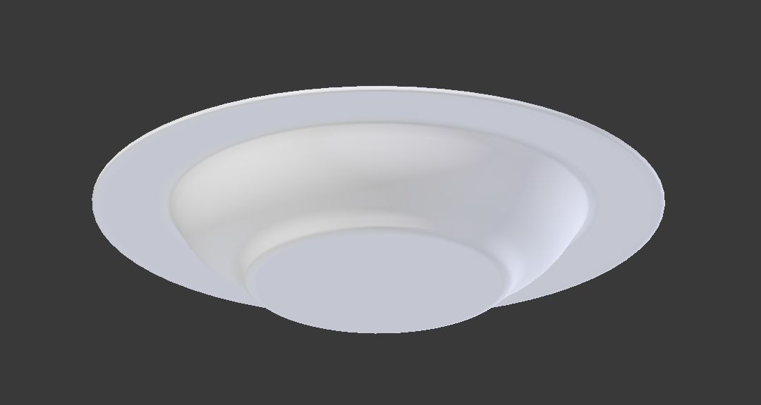 Round Soup Plate 3D model_2