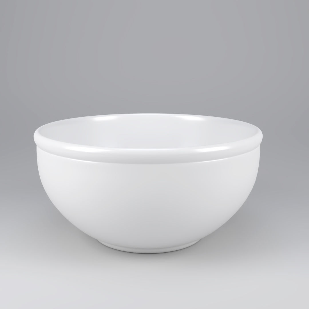 Noodle Bowl - Soup Plate 3D model_1