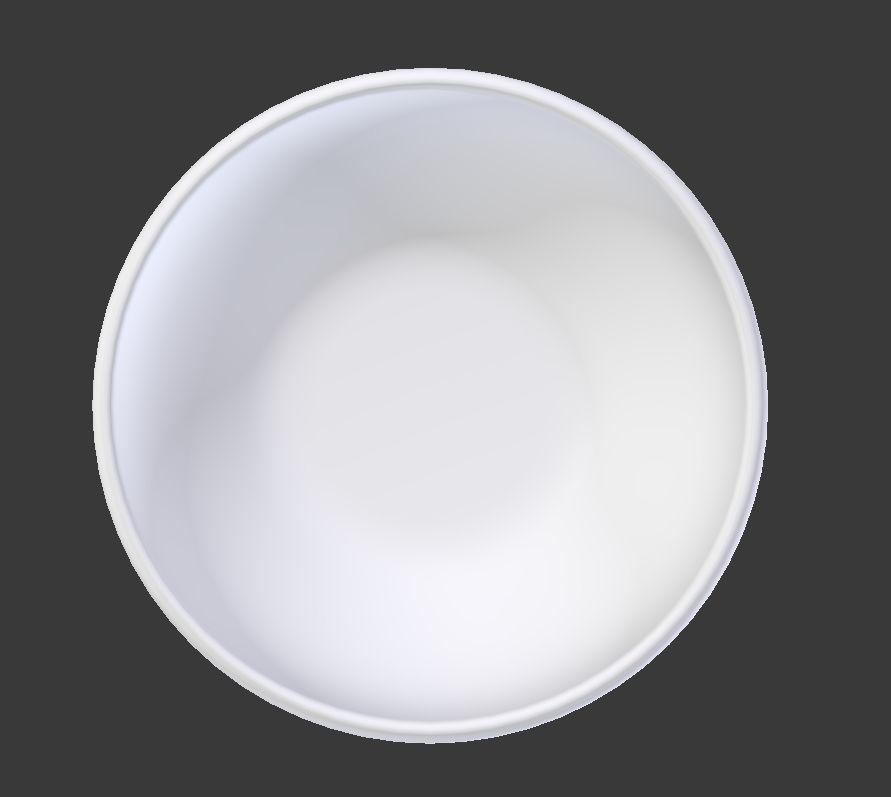 Noodle Bowl - Soup Plate 3D model_3