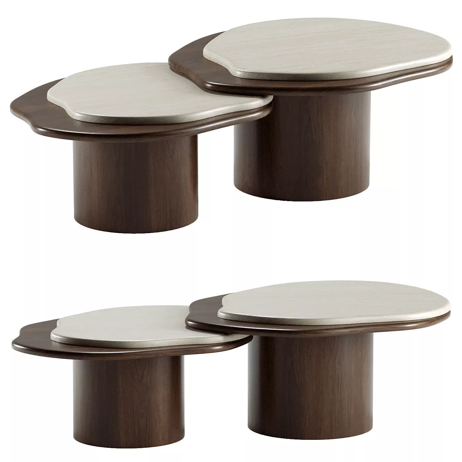 Nuga Coffee Table 3D model
