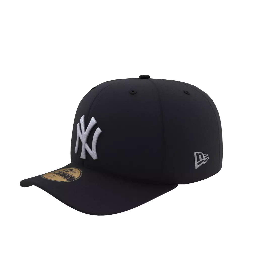 New Era 59 Fifty New York Yankees Trucker Cap Low-poly 3D model