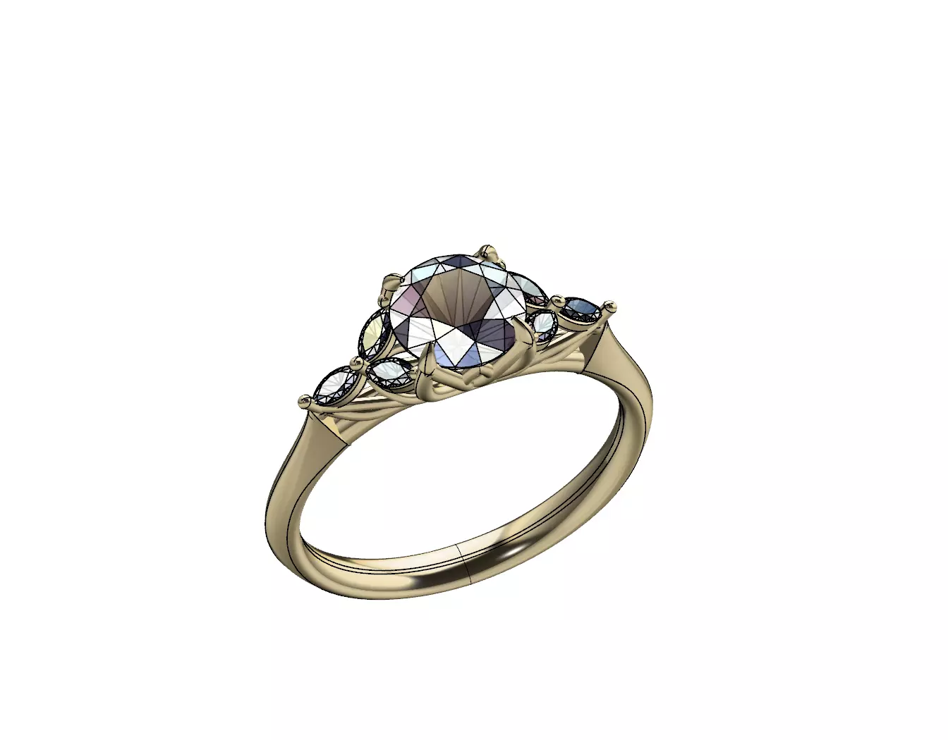 ring model Free 3D print model