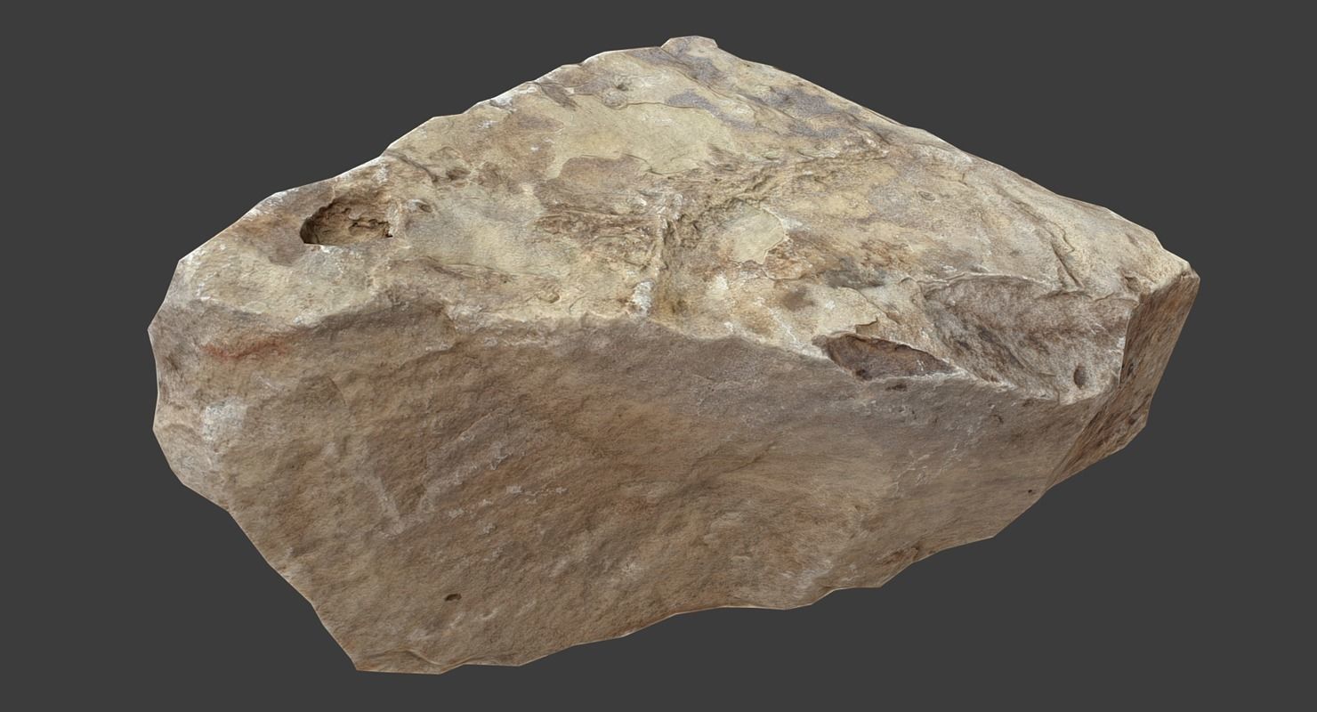 Eloise Stone Low-poly 3D model_8