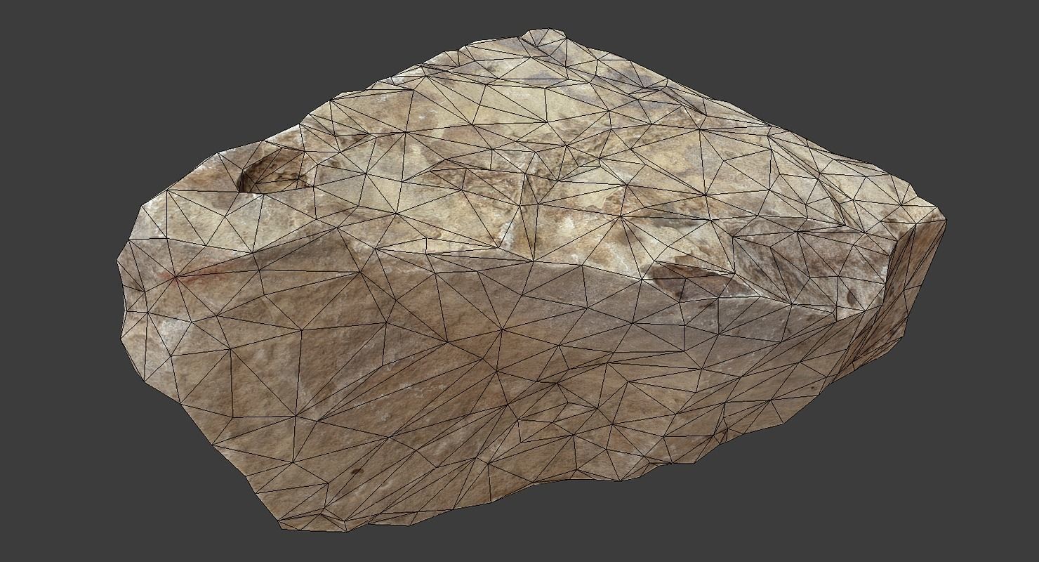 Eloise Stone Low-poly 3D model_9