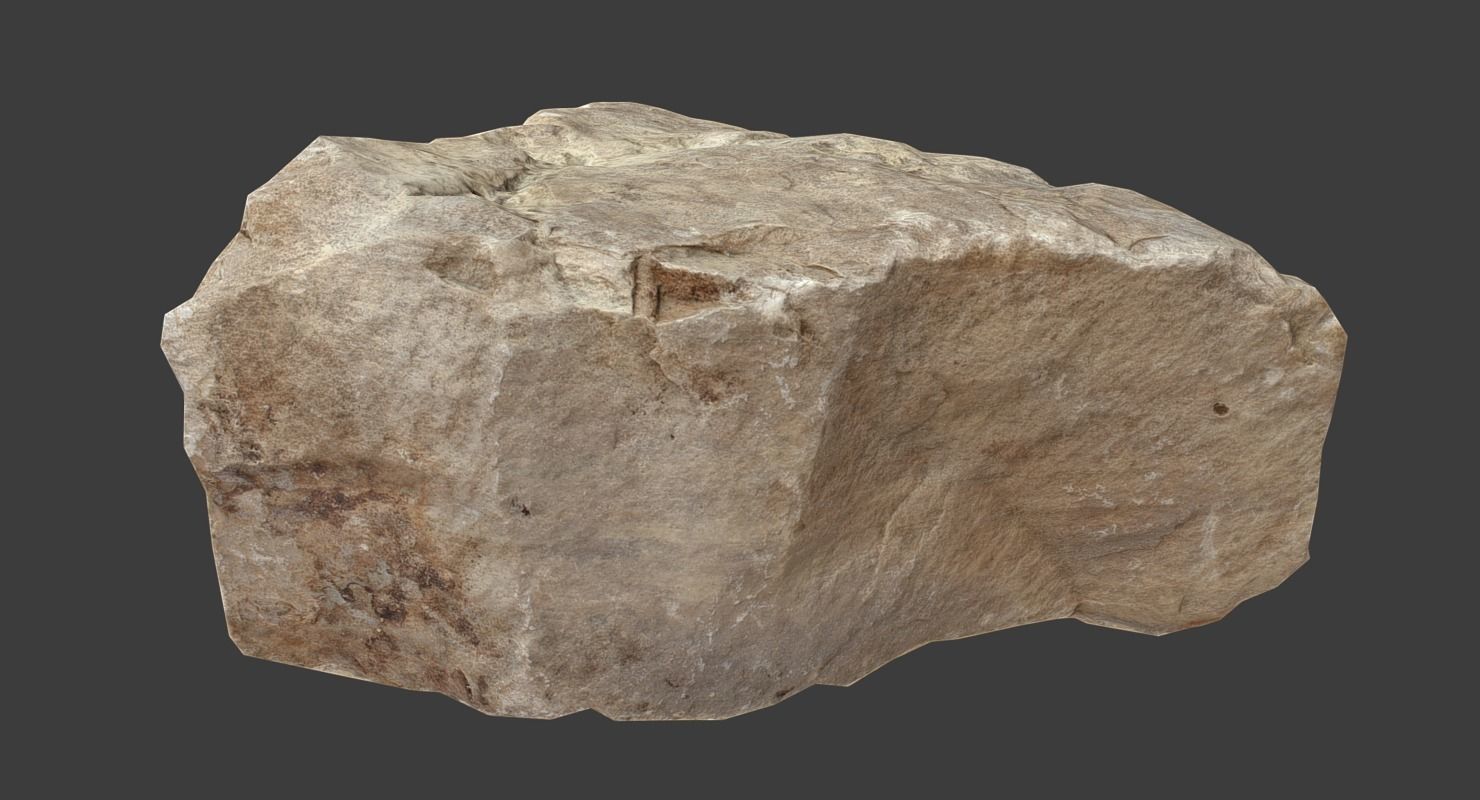 Eloise Stone Low-poly 3D model_4