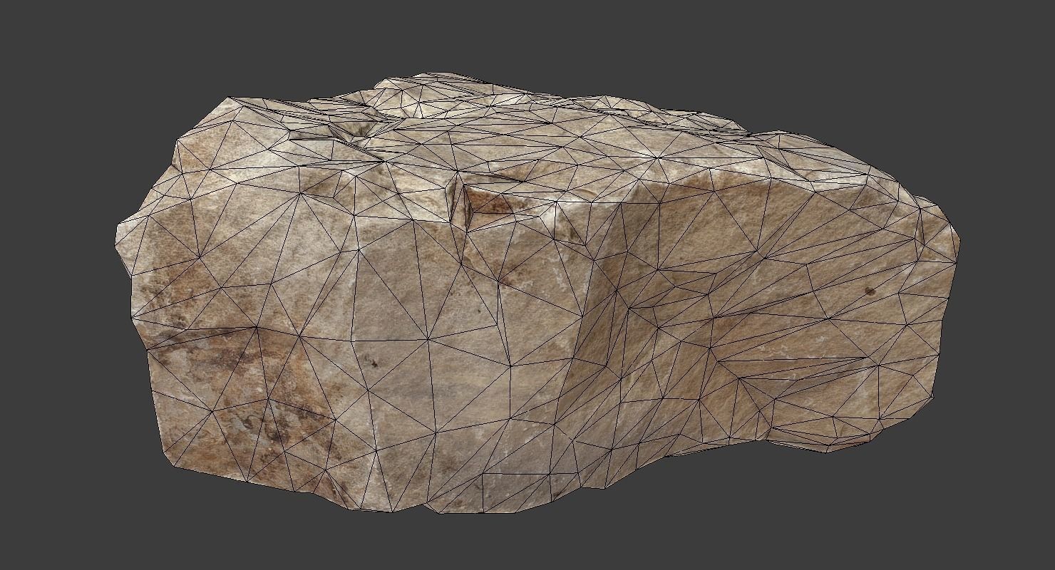 Eloise Stone Low-poly 3D model_5