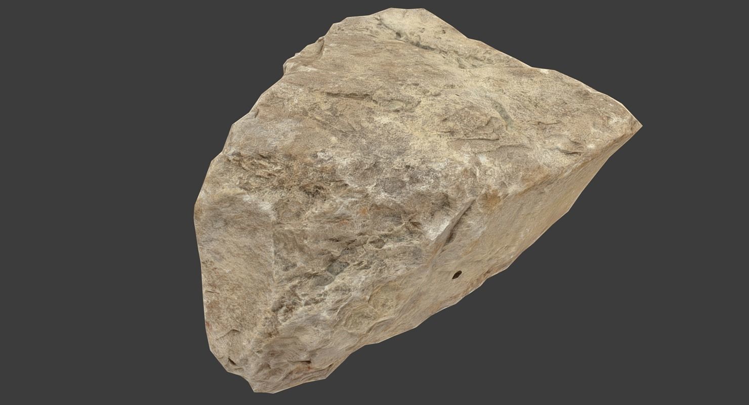 Eloise Stone Low-poly 3D model_2