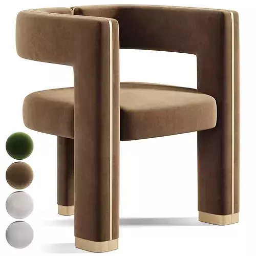 Mirage Chair 3D model 2