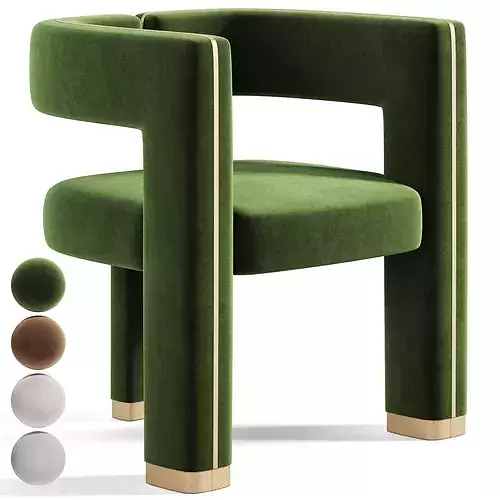 Mirage Chair 3D model 4