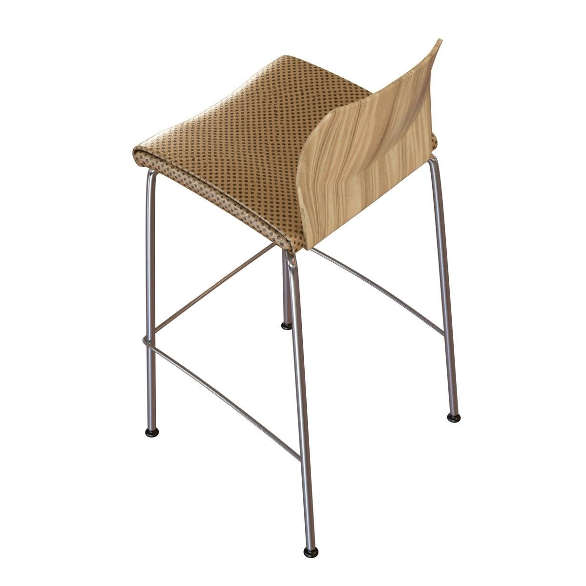 allermuir fleur bar chair 3D model_6