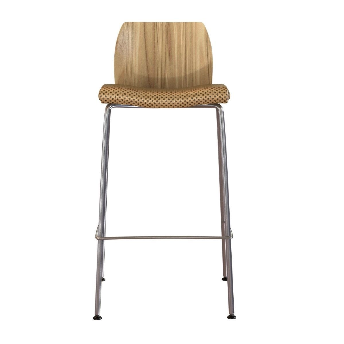 allermuir fleur bar chair 3D model_3