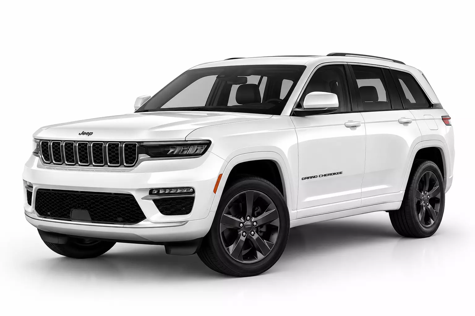 Jeep Grand Cherokee Luxury SUV partial interior Free 3D model