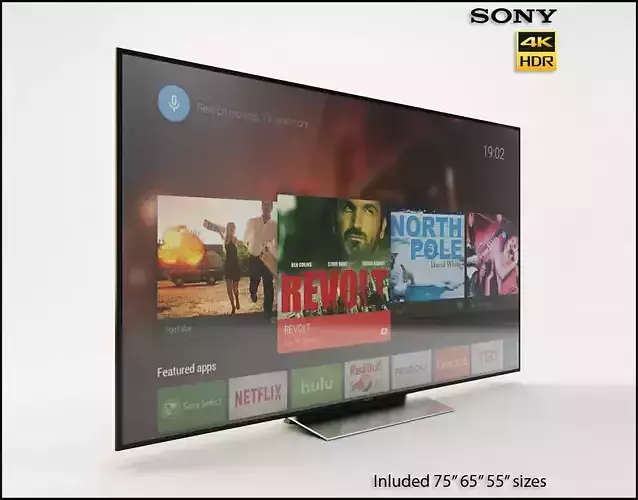 Sony TV 3D model