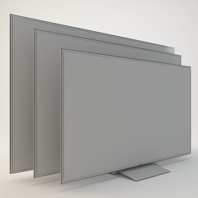 Sony TV 3D model_3