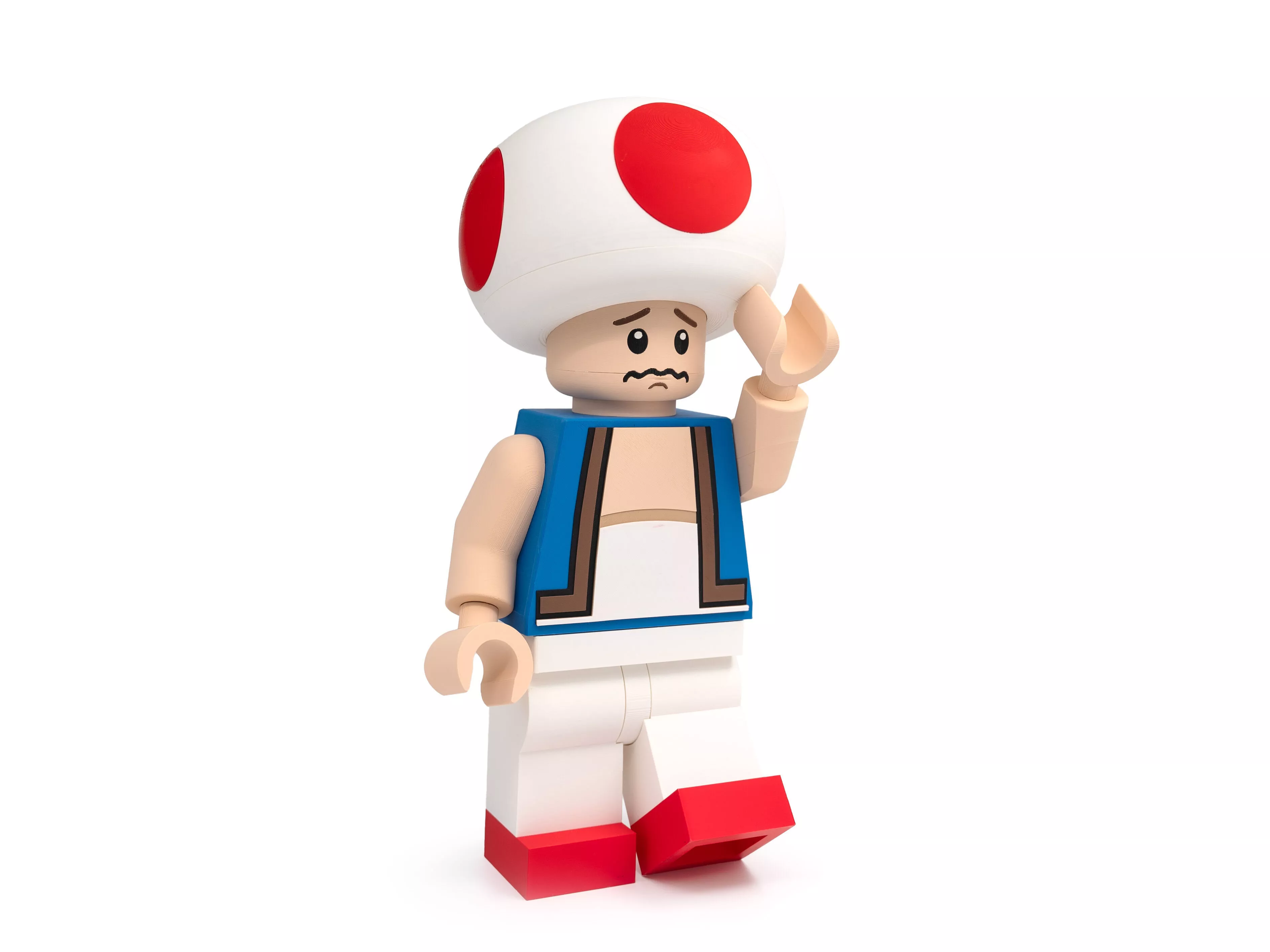 Toad Modular Figure Free 3D print model