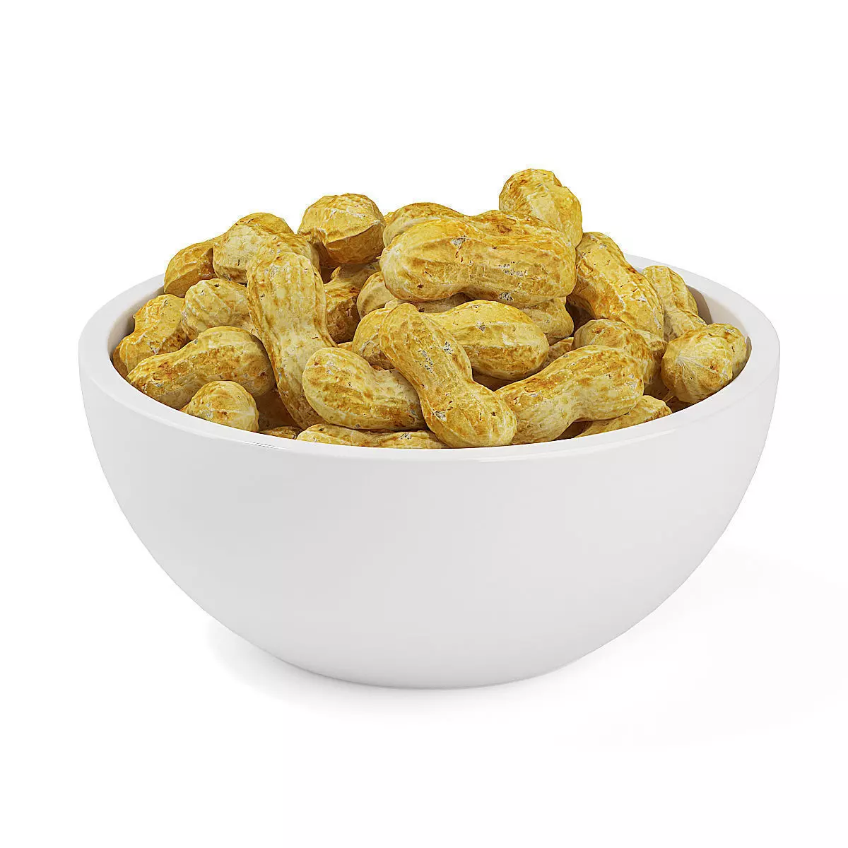Bowl of Peanuts 3D model_0
