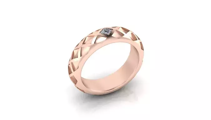 princes cut men engagement jewelry ring 