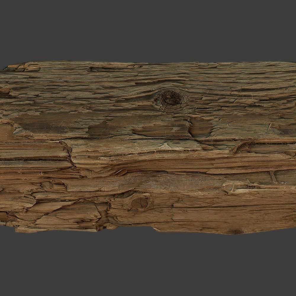 Wood Timber Debris Low-poly 3D model_16