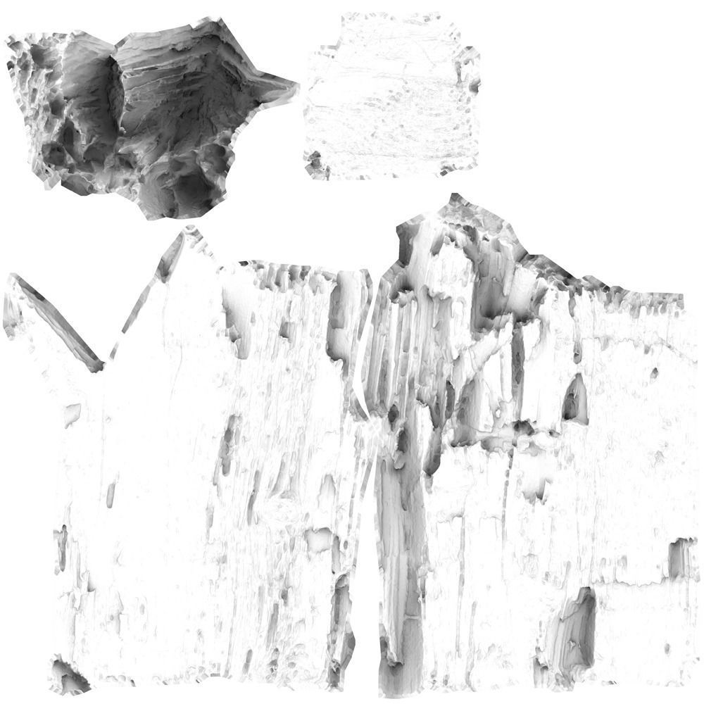 Wood Timber Debris Low-poly 3D model_19