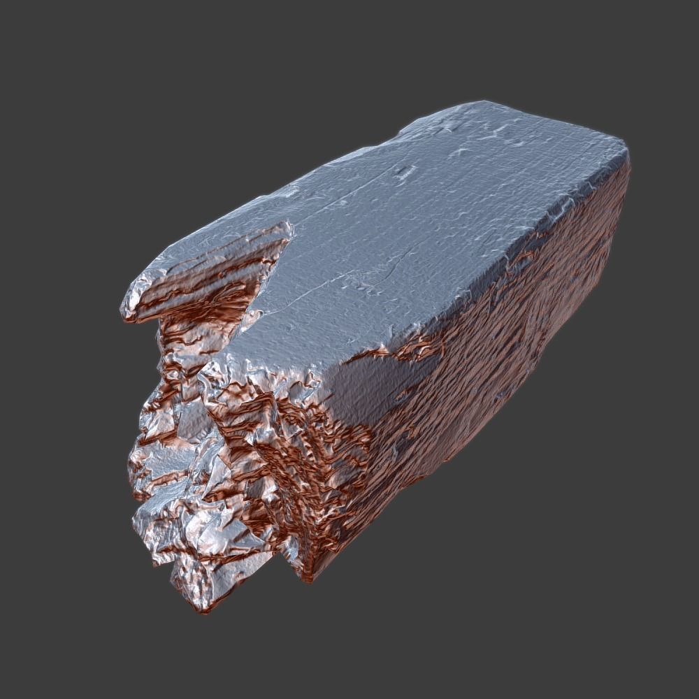 Wood Timber Debris Low-poly 3D model_11