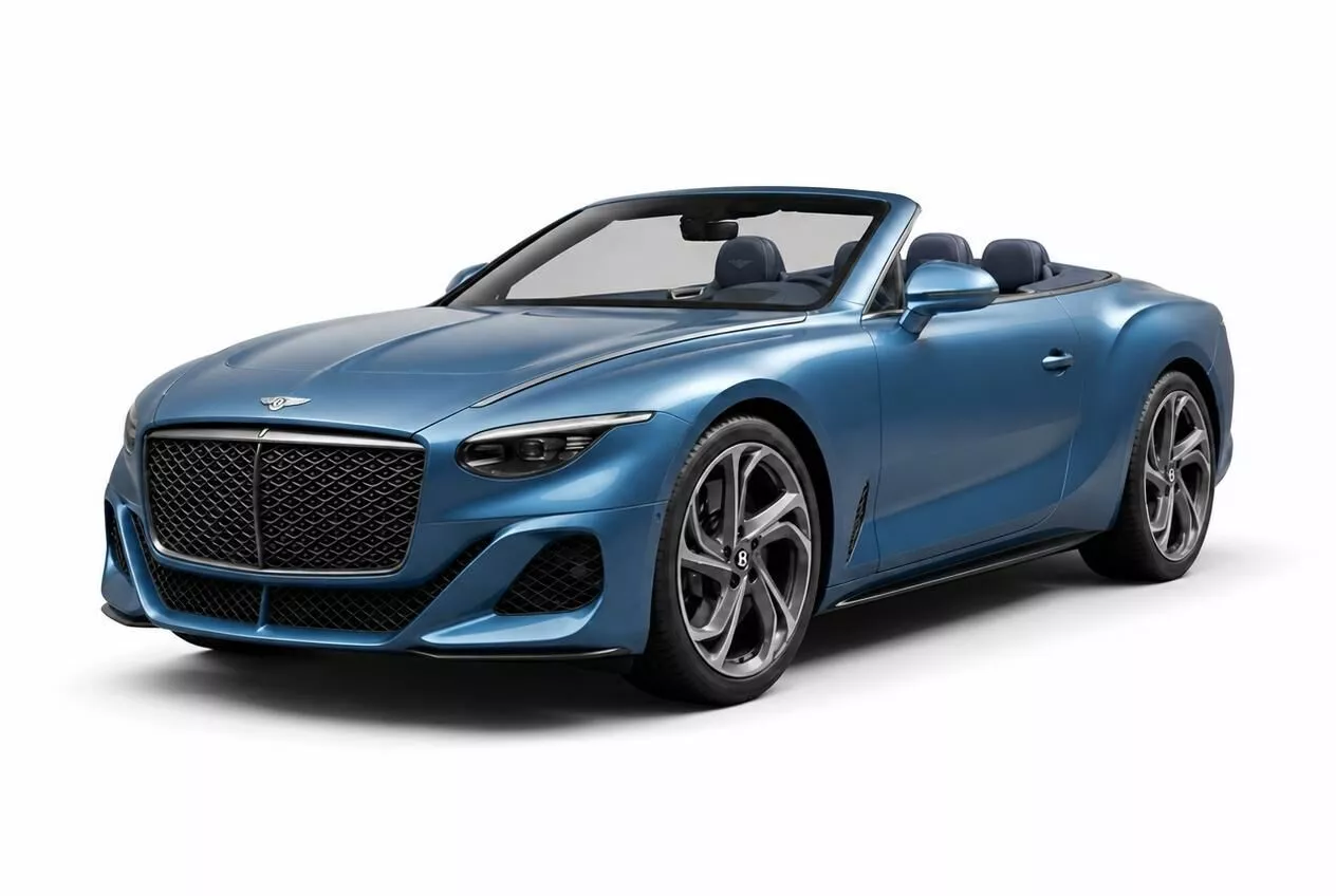 Bentley Mulliner Batur Convertible Highly Detailed 3D model