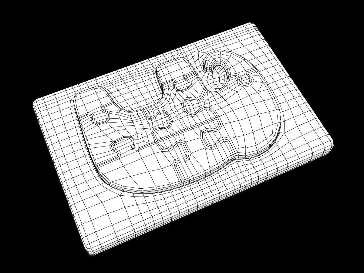 Elephant Puzzle Toy 3D model_4