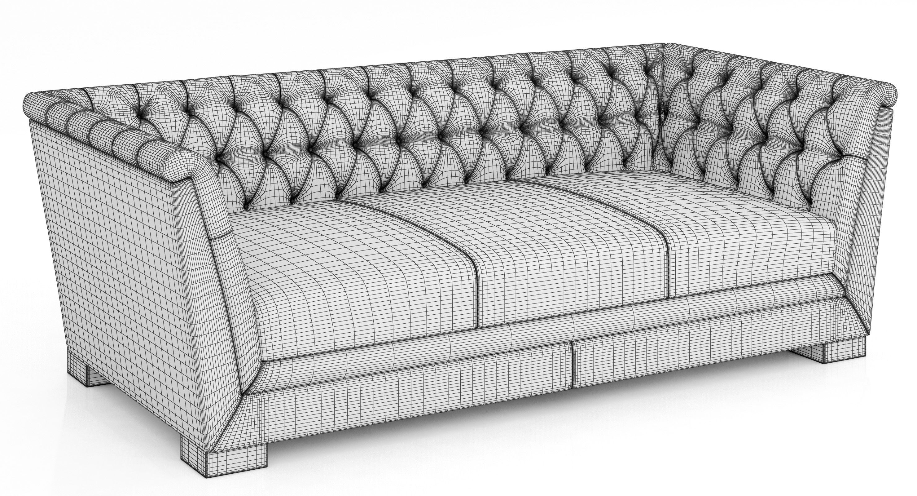 Smania Sir Alex sofa 3D model_8