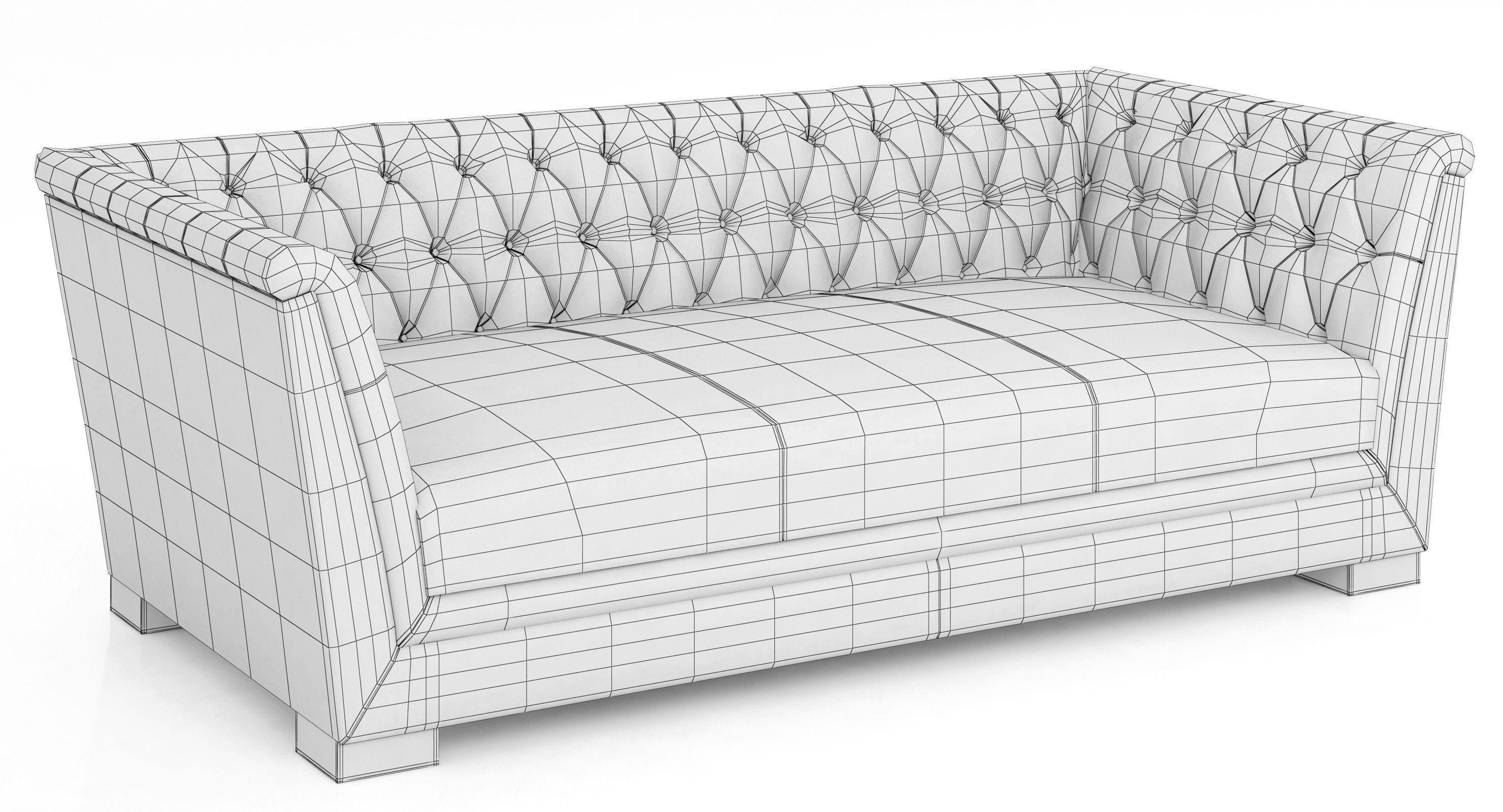 Smania Sir Alex sofa 3D model_9