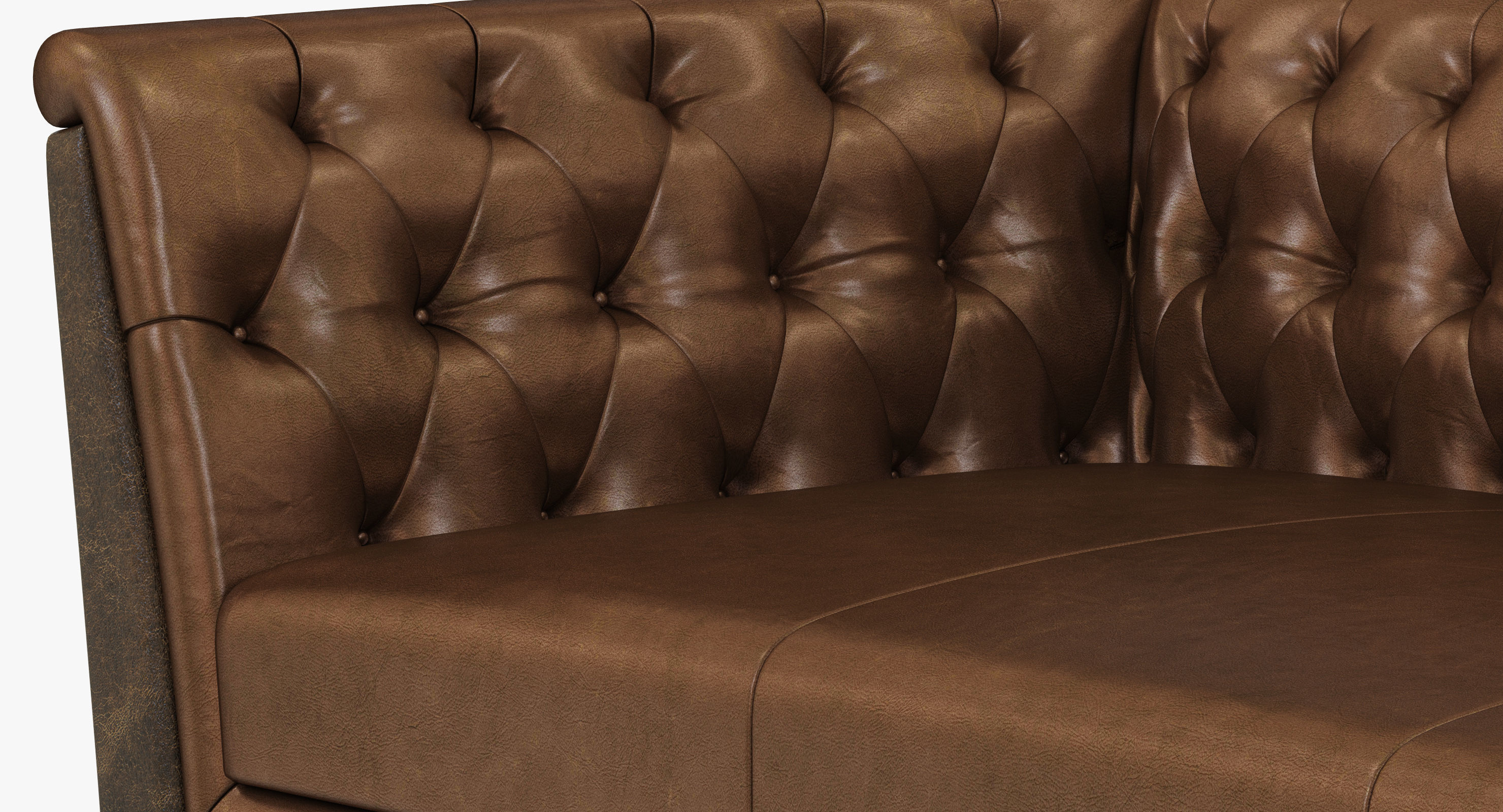 Smania Sir Alex sofa 3D model_4