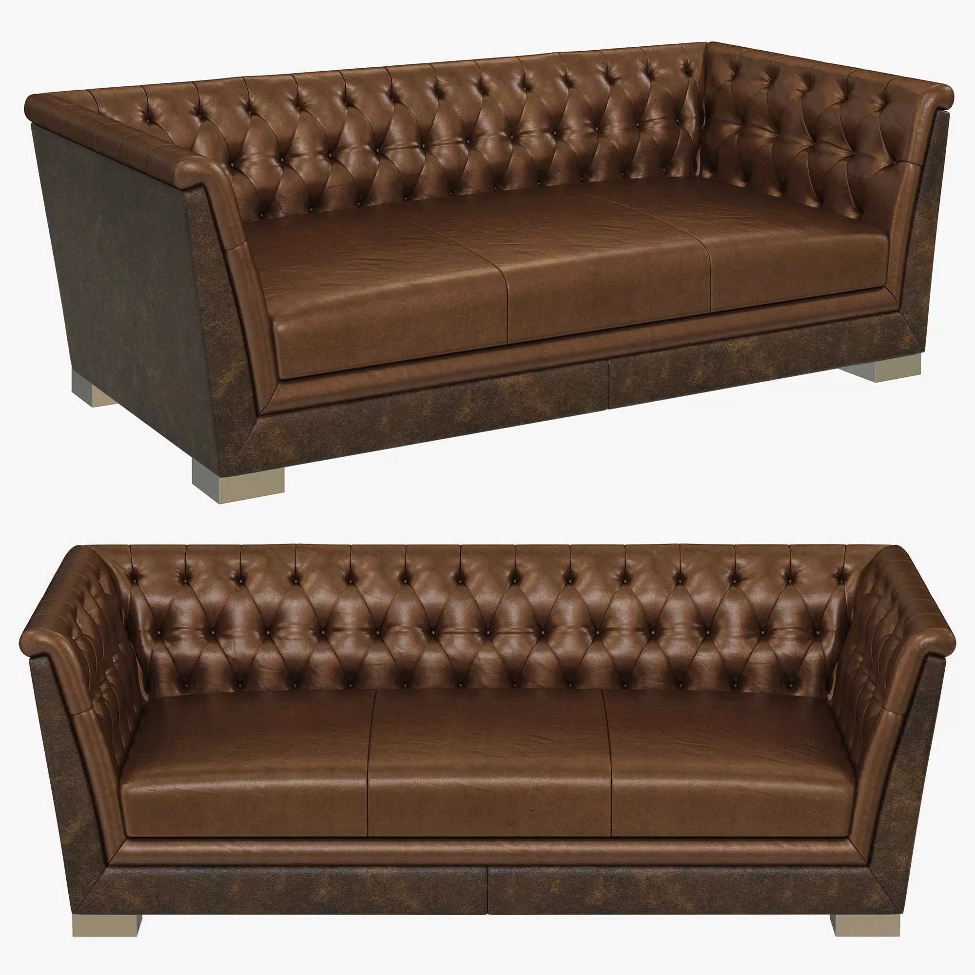 Smania Sir Alex sofa 3D model_0